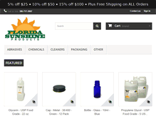 Tablet Screenshot of floridasunshineproducts.com